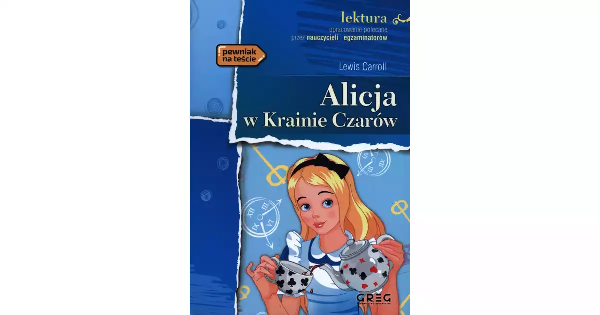 Alicja w Krainie Czarów - Lewis Caroll Księgarnia internetowa Dedalus.pl