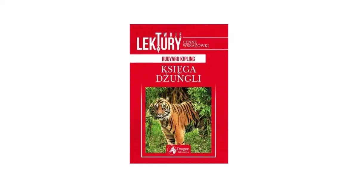Księga dżungli - Rudyard Kipling Księgarnia internetowa Dedalus.pl