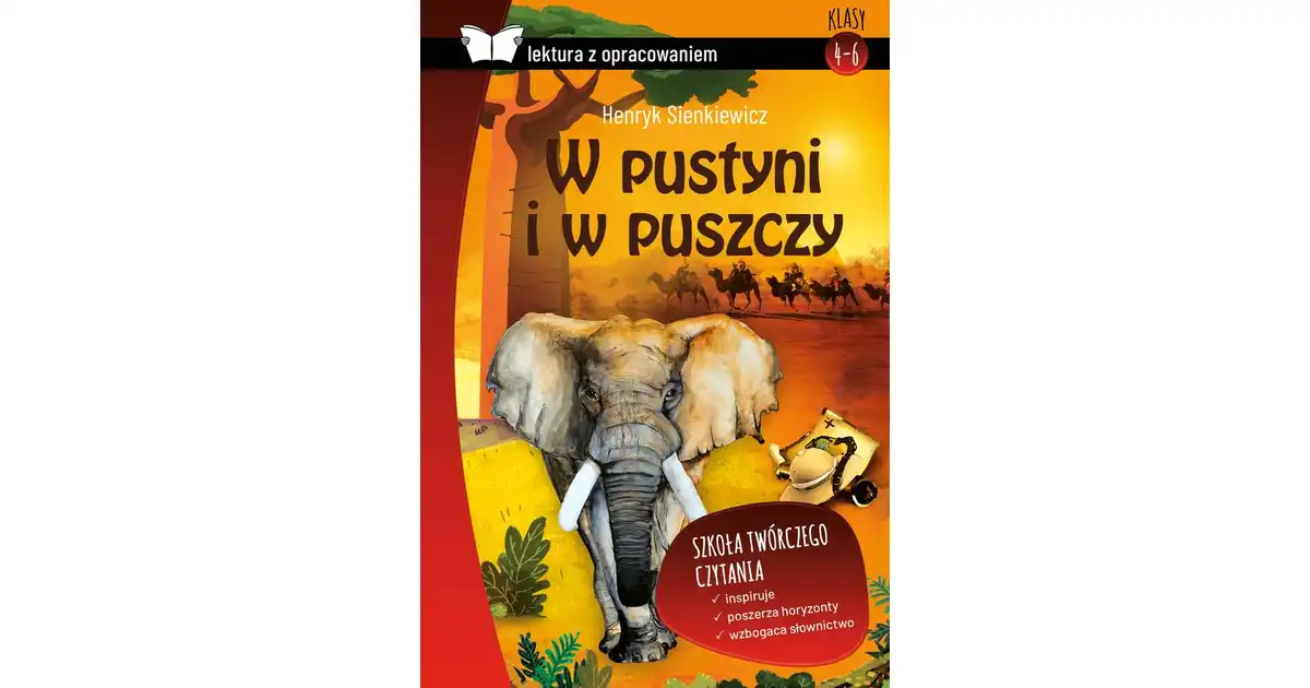 W pustyni i w puszczy z oprac. TW SBM - Henryk Sienkiewicz Księgarnia