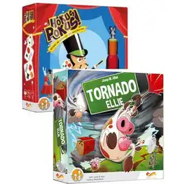 [Zestaw] Hokus pokus Gra planszowa + Tornado Ellie Gra planszowa