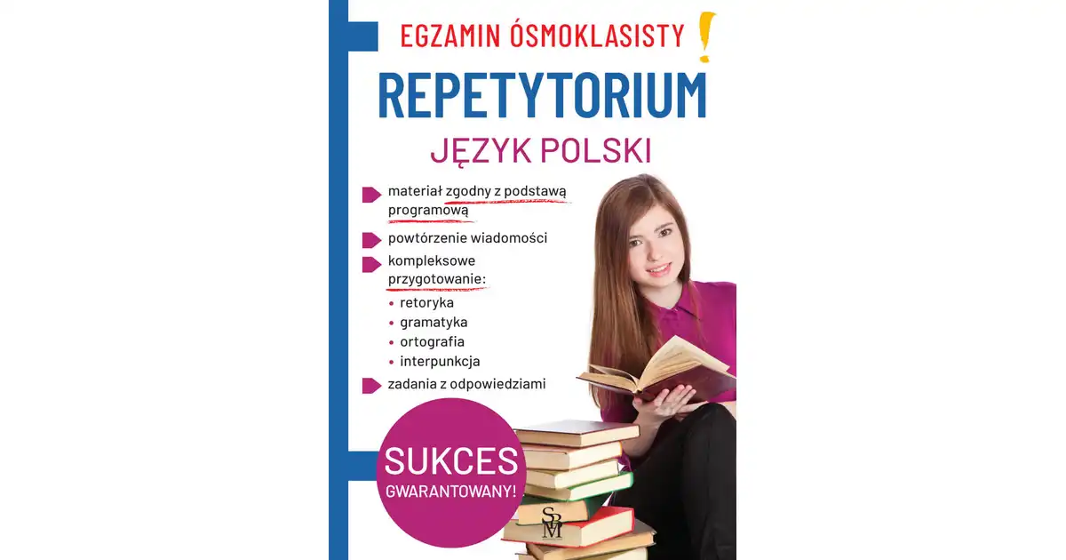Egzamin ósmoklasisty. Repetytorium. Język polski - Lucyna Kasjanowicz