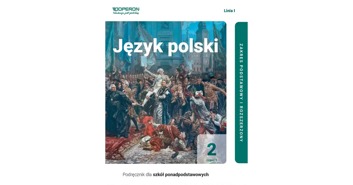 J Polski Klasa 5 Podręcznik J. polski LO 2 Podr. ZPR cz.1 w.2020 linia I - Księgarnia internetowa