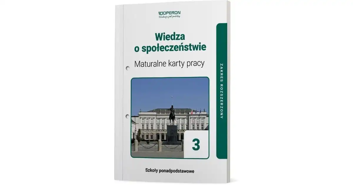 Wiedza o społeczeństwie 3 Maturalne karty pracy Zakres rozszerzony