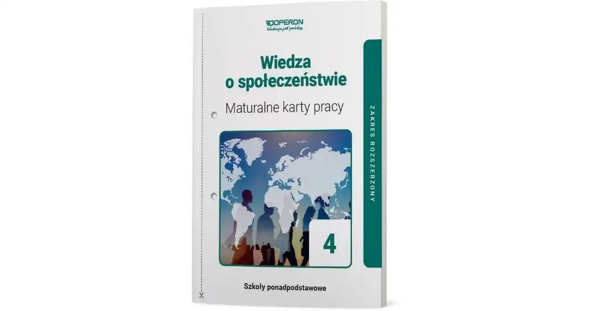 Wiedza o społeczeństwie 4 Maturalne karty pracy Zakres rozszerzony