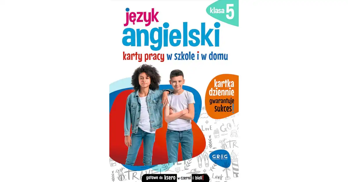 Język angielski Karty pracy w szkole i w domu SP 5 - Wioleta Antecka