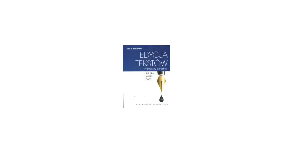 A Wolański Edycja Tekstów Praktyczny Poradnik Pdf